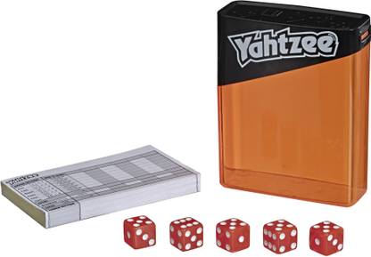 HASBRO GAMING Yahtzee Neon Pop Board Game Strategy Game With Dice for Kids Ages 8 and Up Party & Fun Board Game