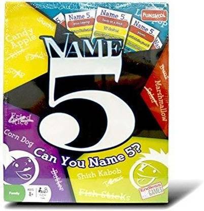 Funskool-Endless Games NAME 5, game of Knowledge & Trivia Party & Fun Board Game