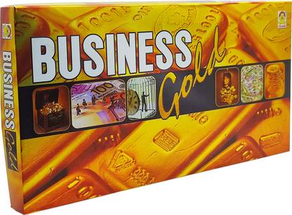 Humaira Techno Business Gold Board Game Money & Assets Board Game