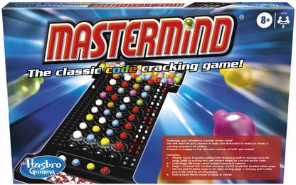HASBRO GAMING Mastermind The Classic Code Cracking Game For Ages 8 and Up, for 2 Players Strategy & War Board Game