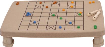 Surprise Thaayam Table - Traditional Strategy & War Board Game