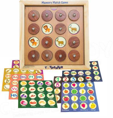 TOYPENTER Memory Matching Game/Memory Skill Game for Kids 3+ Years I Brain Games for Kids Educational Board Games