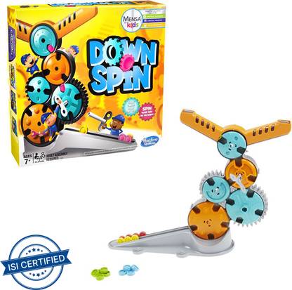 HASBRO GAMING DOWNFALL DOWNSPIN Party & Fun Board Game