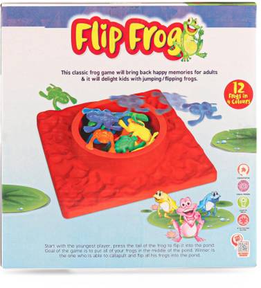 zokato Flip Frog into The Pond Party & Fun Games Board Game Board Game Accessories