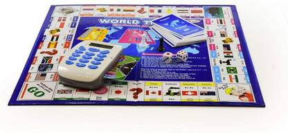 Tykon hub World Trade Electronic Banking Business Game with Working Swipe Machine Board Game Accessories