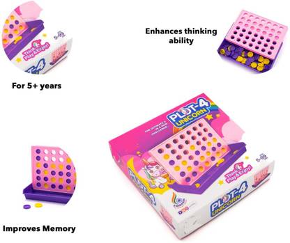 ZWINKO Plot 4 Unicorn for Kids Party & Fun Games Board Game Party & Fun Games Board Game Accessories