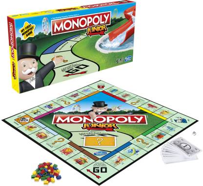 HASBRO GAMING Junior Board Game (2021 Edition) Educational Board Games