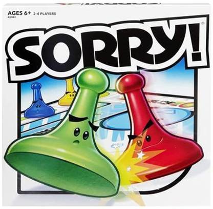 Just craft Sorry! Board Game For Kids Ages 6 and Up Party & Fun Board Game