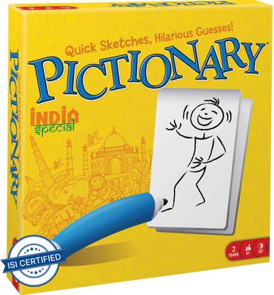 mattel GAMES Pictionary India Special Board Game Educational Board Games