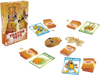 Hasbro Traitor Tots Party Card Game for Families and Adults Party & Fun Board Game