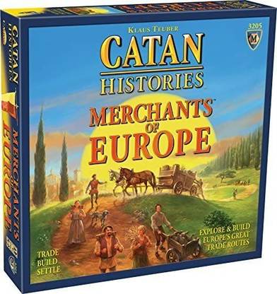 SHPAZZ Catan Histories: Merchants of Europe Strategy & War Board Game