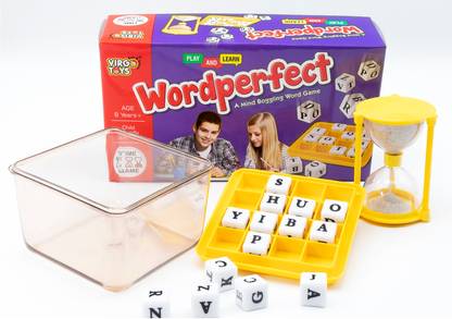 YUIOP - Word Perfect Game - A Mind Boggling Word Search Game - With Sand Timer Word Games