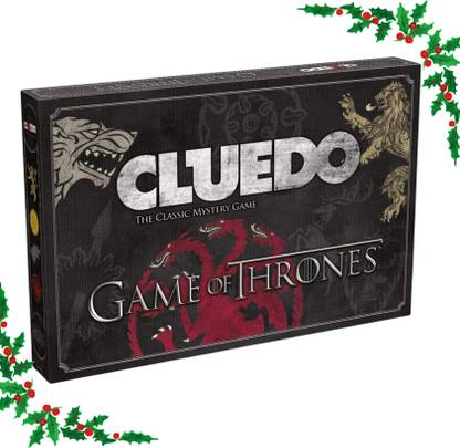 Zuuluzrs Cluedo Game of Thrones Board Game Mystery Party & Fun Board Game