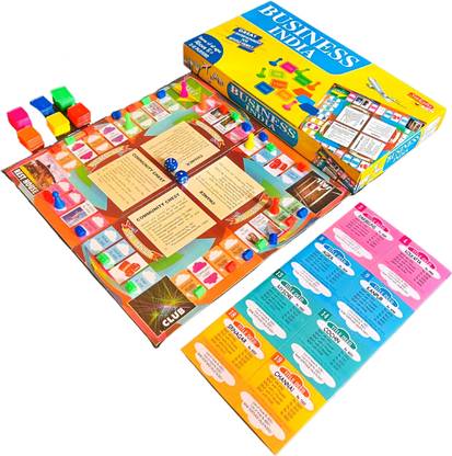 MUSAPRI Business India, learn Trading|Problem-Solving| Financial Literacy|[pack of 1] Money & Assets Board Game