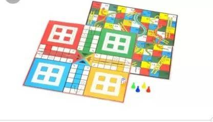 Basha mall Ludo and Snake and Ladder Board Game Accessories