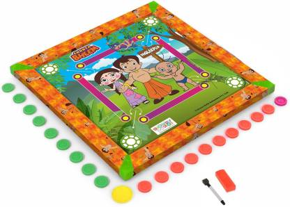 CHHOTA BHEEM Kids Carrom Board (20x20 inch) Carrom Board Board Game