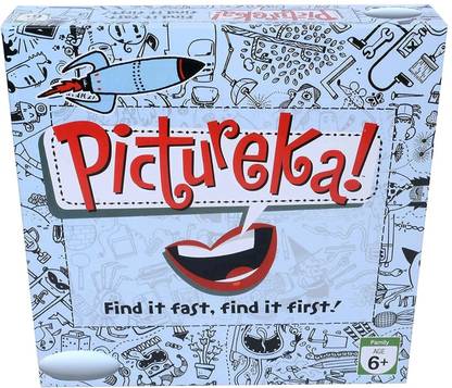 Time 2 toys Pictureka Board Games Eye Sight Challenging Cards Family Game Board Game Accessories