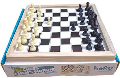 AS TRADERS Wooden Plus Magnetic Standard Chess Board Game H1 Educational Board Games