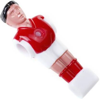 Calandis Foosball Man Table Guys Man Soccer Player Part - Red Foosball Board Game