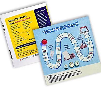 Planet of Toys Rock paper Scissor Board Game Accessories