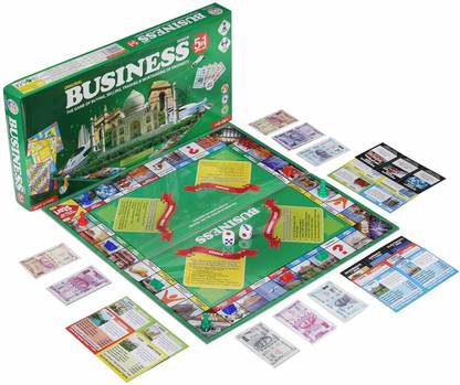 shopviashipping 5 in 1 Business Game with Notes for Young Businessmen Game Money & Assets Board Game
