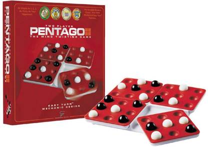 Honch Pentago Strategy Board Game with Board for Adults and Children | 14+ Years Party & Fun Board Game