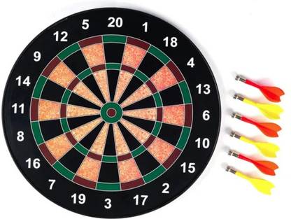 Smartcraft Magnetic Dartboard with 6 Soft Darts, Dart Board Game