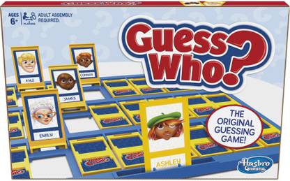 HASBRO GAMING Guess Who? Game Original Guessing Game for Kids Ages 6 and Up For 2 Players Strategy & War Board Game