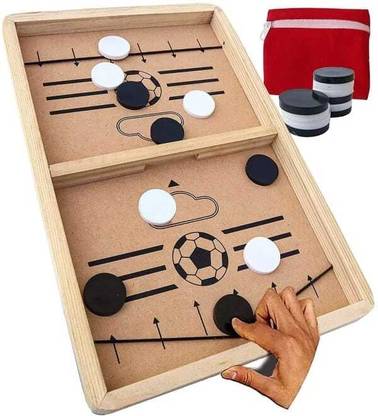 कैंगरू String hockey Board game for kids 2 in 1 बोर्ड गेम