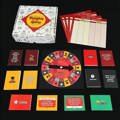 Upahar India Naughty Spins | Hottest Couple Board Game Party & Fun Board Game