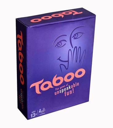 Dherik Tradworld Taboo Board Game – Classic Fast-Paced Word Guessing Game for Adults & Teens Board Game Accessories