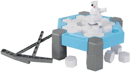 SIMBA More Polarion Plastic Polar Bear Party & Fun Board Game