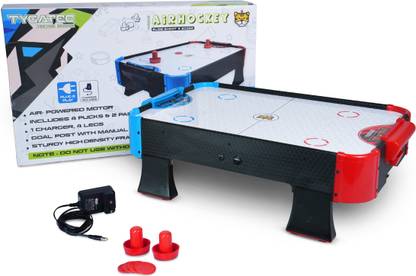 Tygatec Air Hockey Table for Kids & Adults, Indoor and Outdoor Game Board Air Hockey Board Game