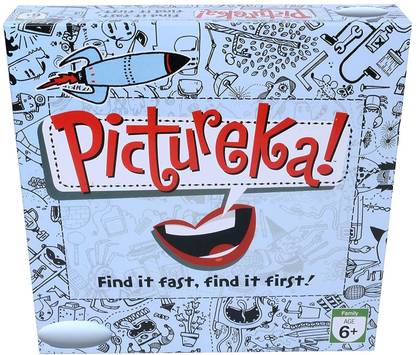 Time 2 toys Pictureka Board Games Eye Sight Challenging Cards Family Game Board Game Accessories