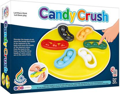 Winwega Candy Crush Colour Matching Brain Game Mind Challenging Stratergy Activity Toys Educational Board Games