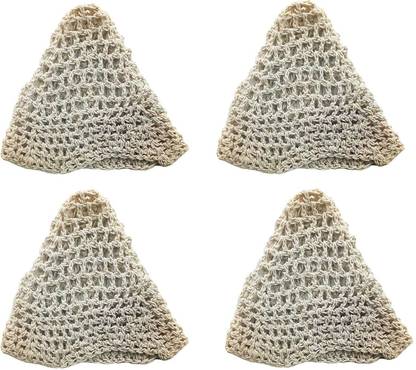 Swikaar Carrom Board Pocket Net Standard size 4 Pieces Set. Carrom Net (Grey) Board Game Accessories