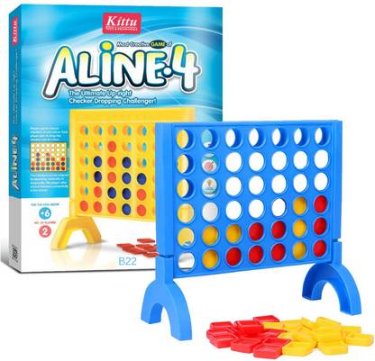 Just97 Aline-4 Board Game Family for Kids to Make Their Play Time More Playful B9 Board Game Accessories