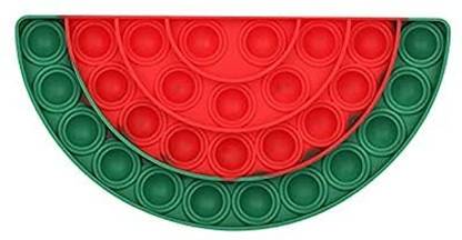 Mtech Push popit Bubble Fidget Toy Watermelon Shape