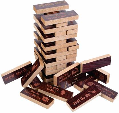 SmartSolve The Lusty Jenga Board Game Accessories
