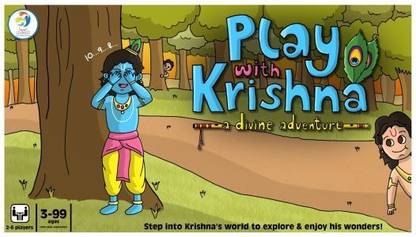 AVINYA Play with Krishna - A Divine Adventure Party & Fun Board Game