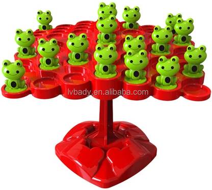 Dorytoys Frog Stack Game – Tree Toppling Family Toy Educational Board Games