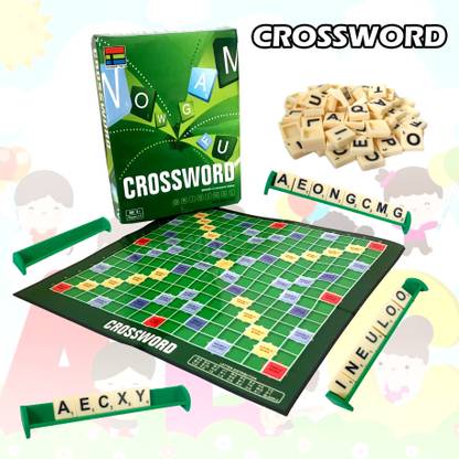 Tod2Teen Original Crossword The Classic Word Making Board Game for Kid- Small,Multicolor Word Games