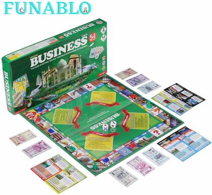 FUNABLO Strategy Game Business Game with Notes Senior for Young Businessmen game Party & Fun Board Game