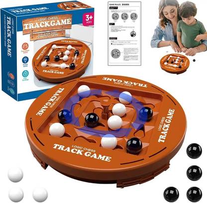 Kruvad Logic Chess Track Board Game Toys 23 cm Chess Board