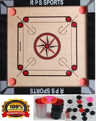 RPS Wooden Carrom board 20 inch 50 cm Carrom Board
