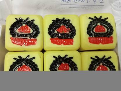 Jain Musical 07 Jhandi mundi dice goti 1.5 3.81 cm Archery Board