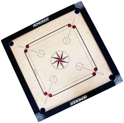 REINDEER 26 inch Wooden Carrom Board 66.04 cm Carrom Board
