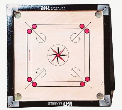 NAVORIISE CB123 26 cm Carrom Board