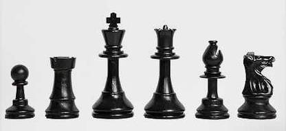 Hyper Set of 32 Plastic Chess Pieces Board Game Accessories Board Game 3 cm Chess Board