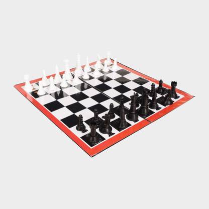 Betamize Enterprises Chess Set | Cardboard Board Game | Strategy Game for All | 15 x 7.5 x 1.4 cm 2 cm Chess Board